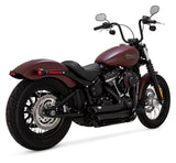 Escape escalonado Vance & Hines Shortshots para Harley