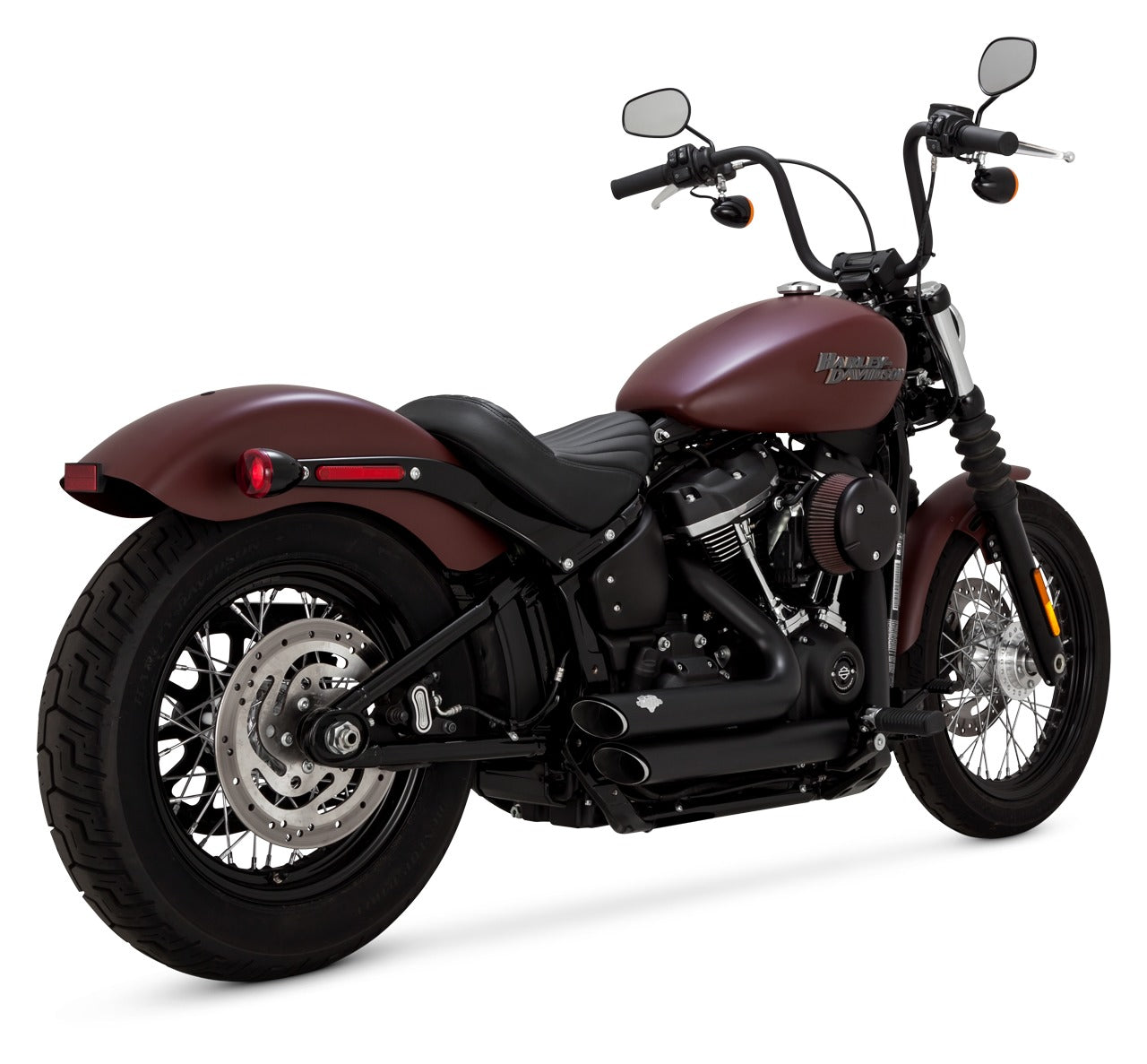 Escape escalonado Vance & Hines Shortshots para Harley