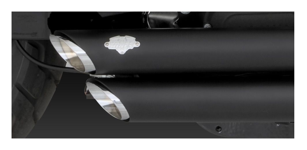 Escape escalonado Vance & Hines PCX Shortshots para Harley