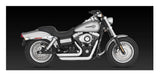 Escape escalonado Vance & Hines PCX Shortshots para Harley