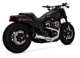 Escape de acero inoxidable 2 en 1 Vance & Hines para Harley