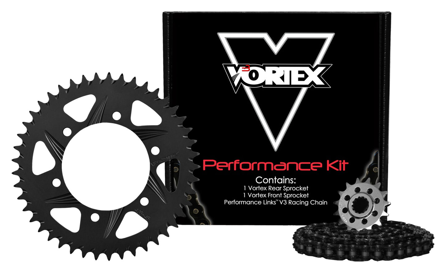 Kit de cadena y piñón Vortex V3 SSA