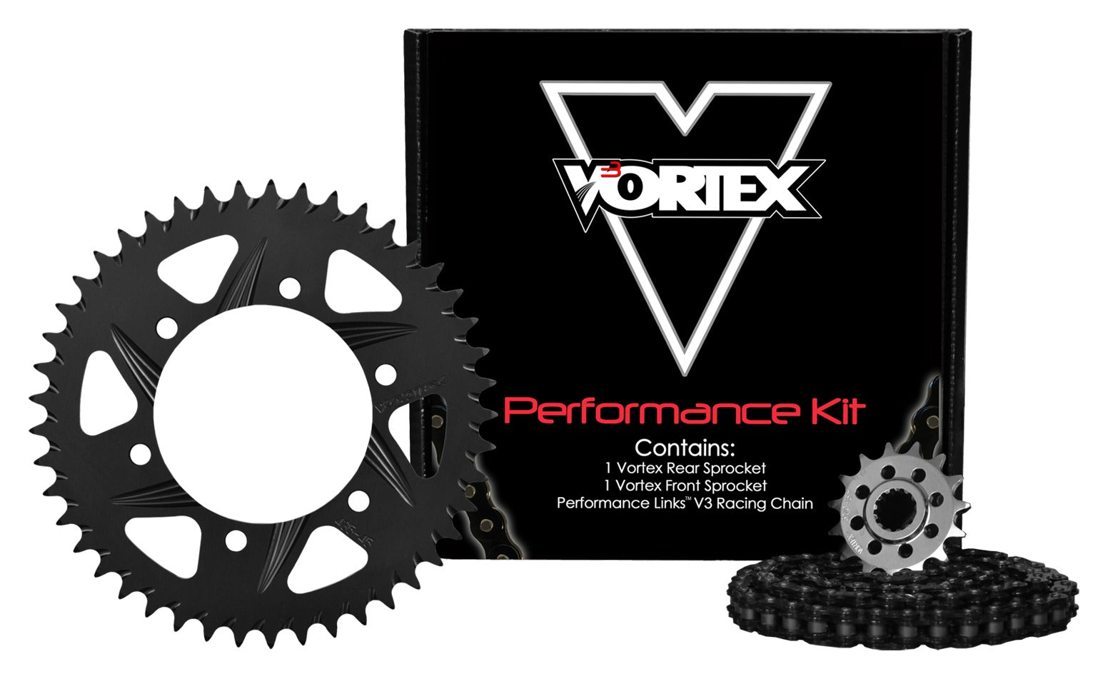 Kit de cadena y piñón Vortex V3 SSA