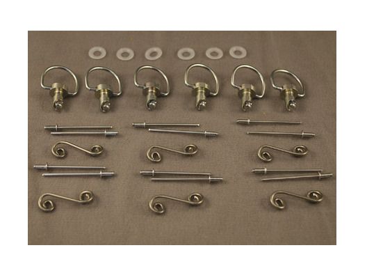 Kit de fijación de carrocería DZUS