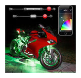 Kit de luces controlado por aplicación XKGlow XKChrome para motocicleta