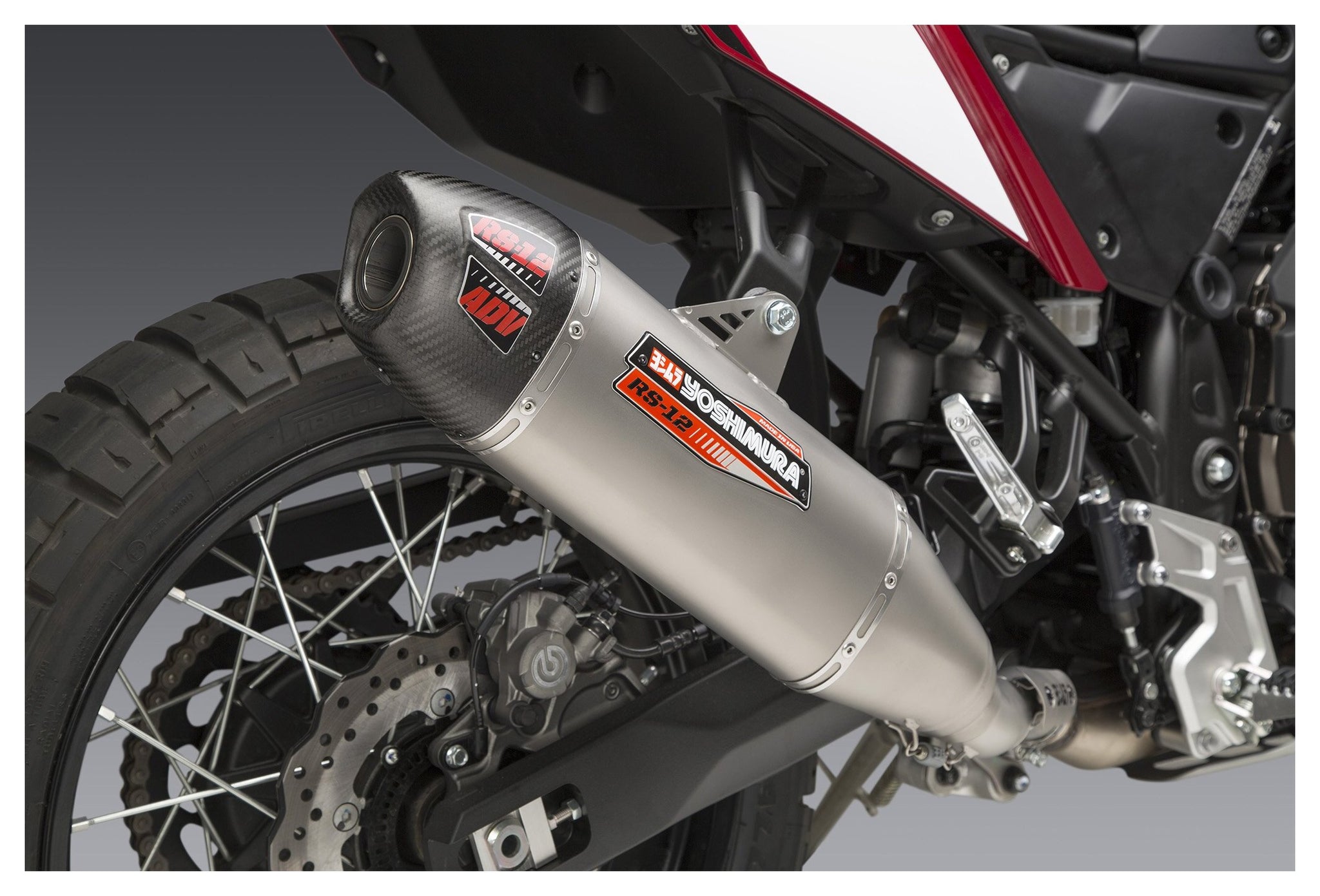 Escape deslizante Yoshimura RS-12 ADV para Yamaha Tenere 700 2021-2025