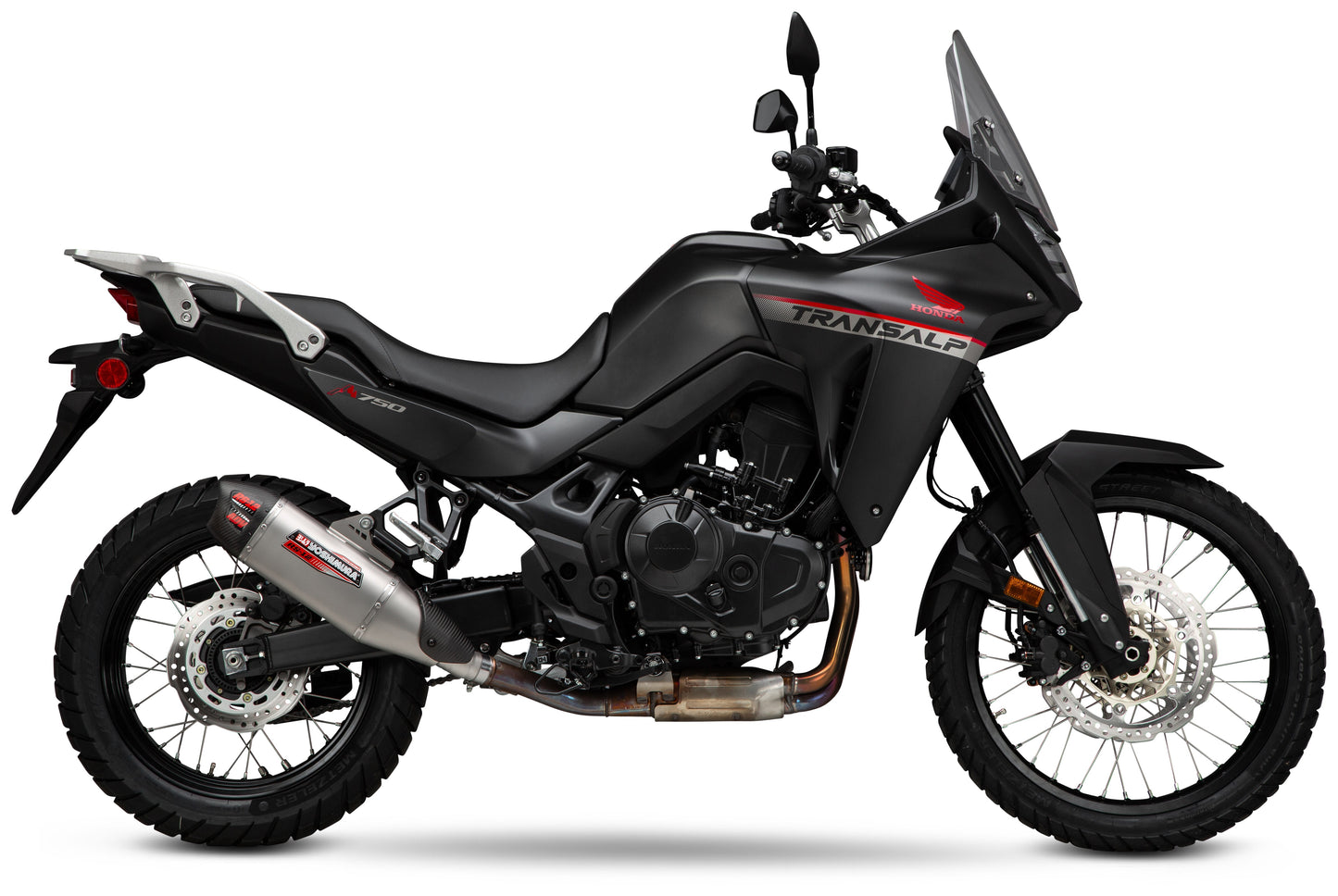 Escape deslizante Yoshimura RS-12 ADV Series para Honda Transalp 2024-2025