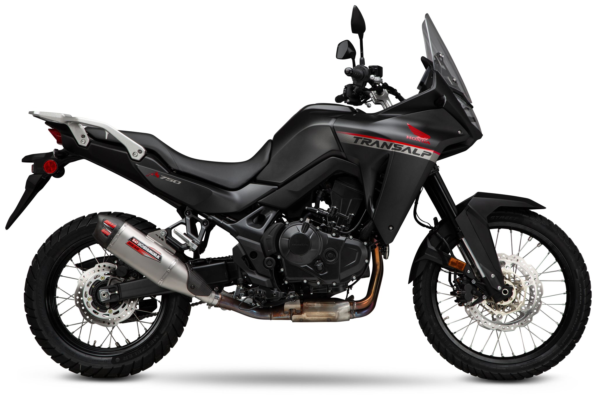 Escape deslizante Yoshimura RS-12 ADV Series para Honda Transalp 2024-2025