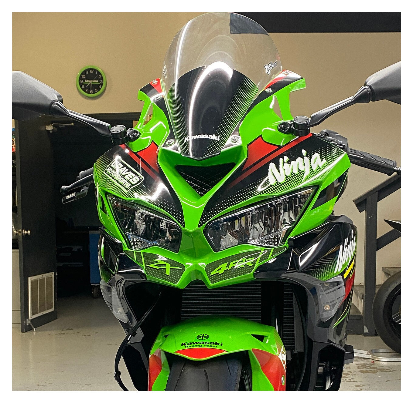 Parabrisas alto Zero Gravity Graves Spec Race para Kawasaki ZX-4R / ZX-4R 2023-2026